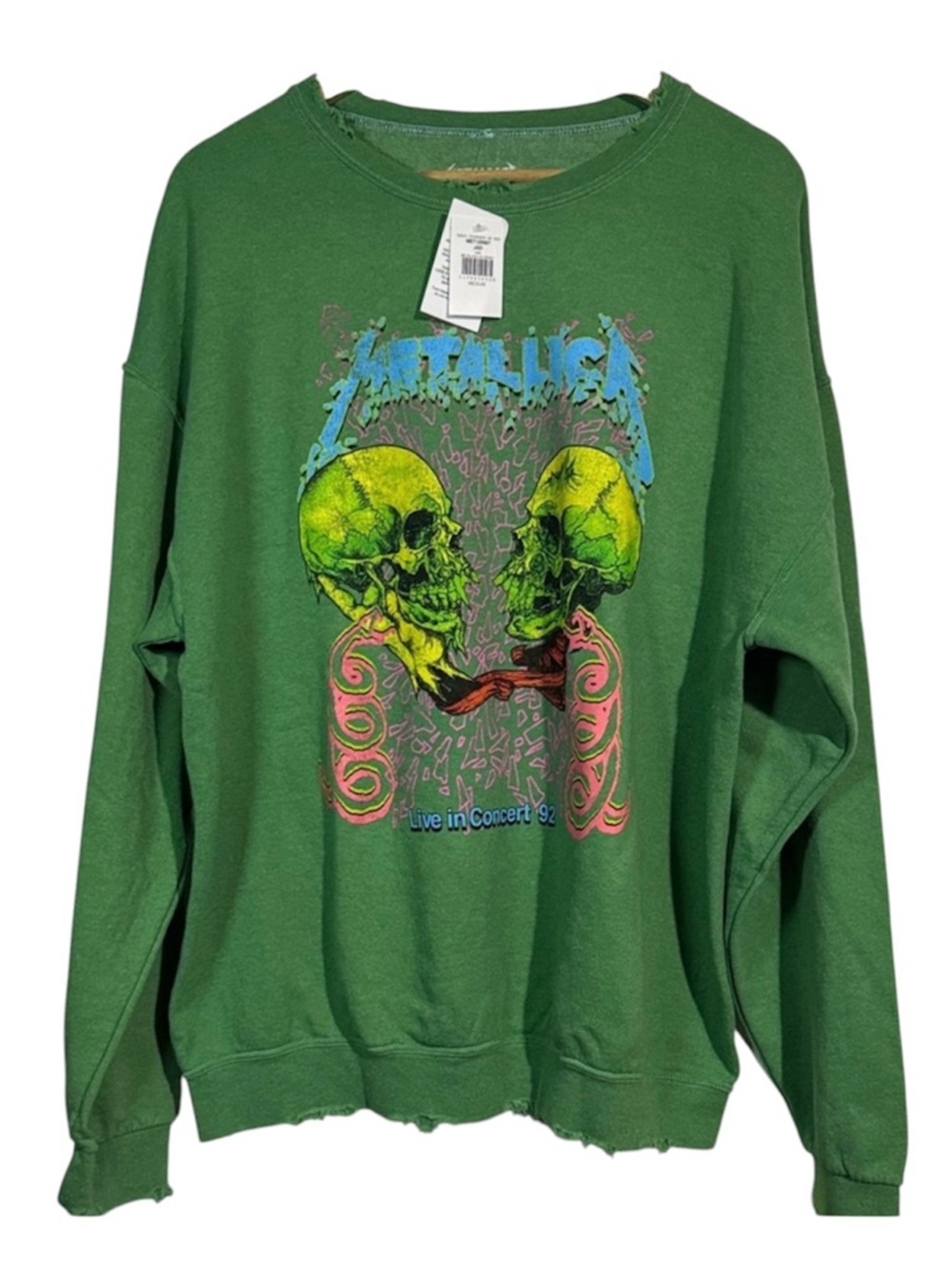 NWT Metallica Crewneck